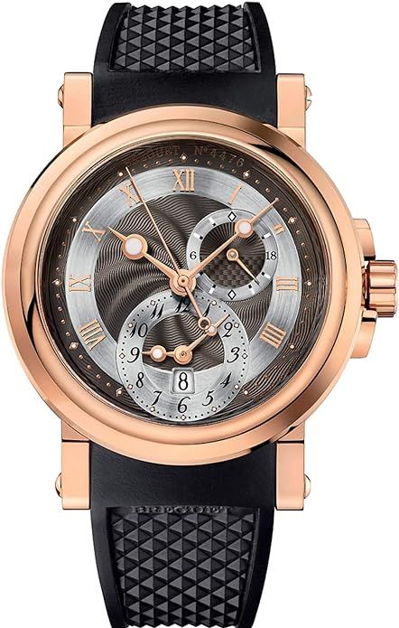 Breguet Marine Dual Time Rose Gold Watch 5857BR/Z2/5ZU